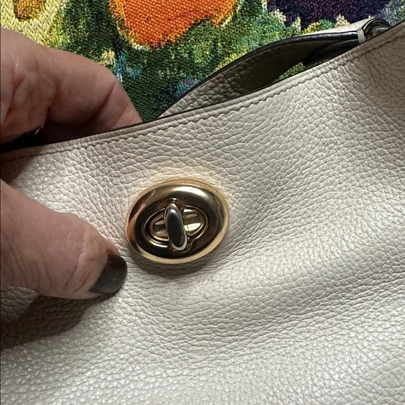 Coach Charlie Bucket Polished Pebbled Leather Crossbody Bag - Picture 11 of 16